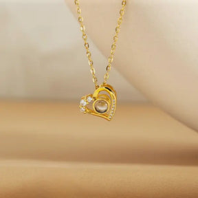 Colar Memórias Brilhantes - Foto Personalizável