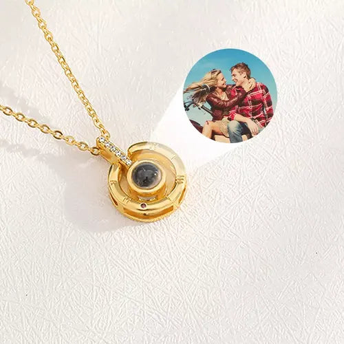 Colar Círculo da Vida - Foto Personalizável