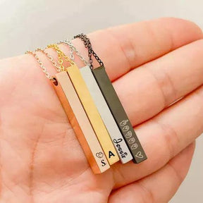 Colar Barra - Escrita Personalizável - My Store