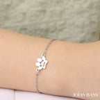 Pulseira Patinhas Eternas - Nome Personalizável