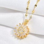 Colar Meu Raio de Sol + Caixa com Girassol - My Store
