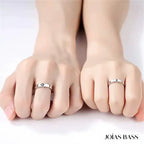 Par de Alianças - Sol e Lua