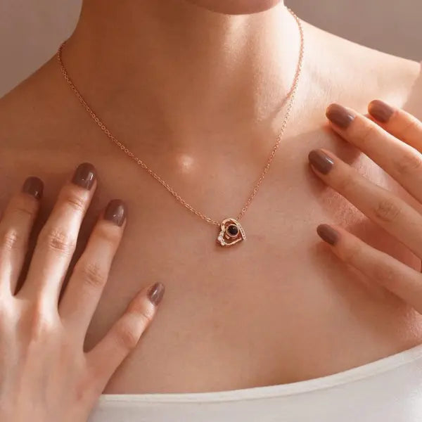 Colar Memórias Brilhantes - Foto Personalizável