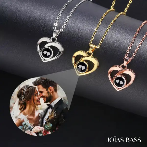 Colar Momentos Eternos - Foto Personalizável