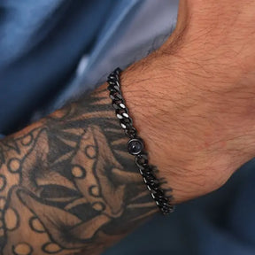 Pulseira Masculina Memories - Foto Personalizável