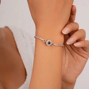 Pulseira Cravejada - Foto Personalizável