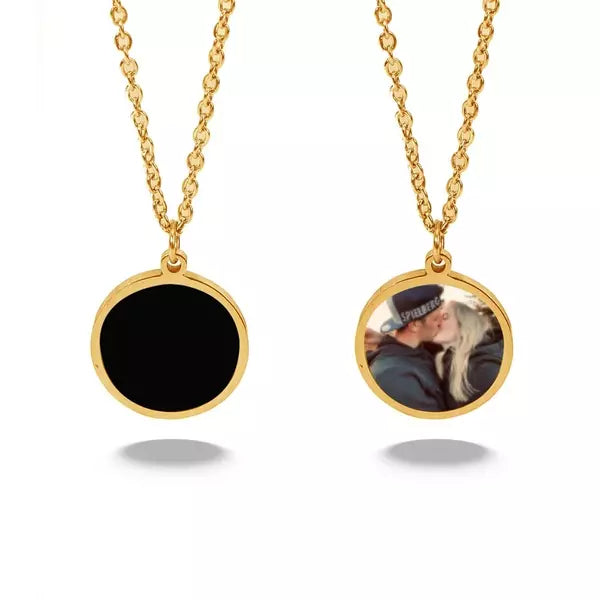 Colar Mágico Medalha - Foto Personalizável