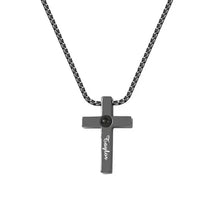 Colar Cruz - Foto + Escrita Personalizável - My Store