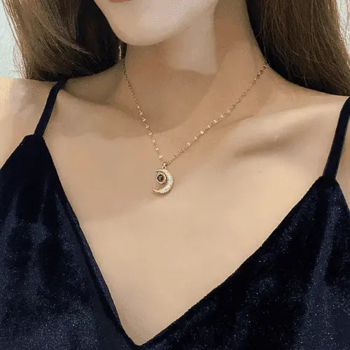 Colar Lua - Foto Personalizável - My Store