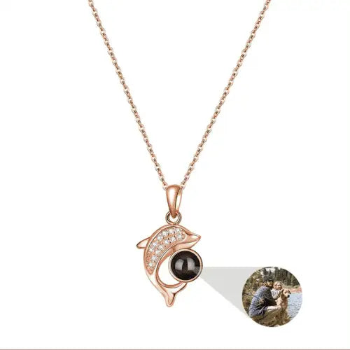 Colar Golfinho - Foto Personalizável - My Store