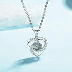 Colar Coração Zircônico - Foto Personalizável - My Store