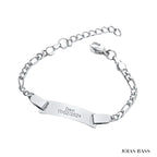 Pulseira Infantil - Nome + Data Personalizável