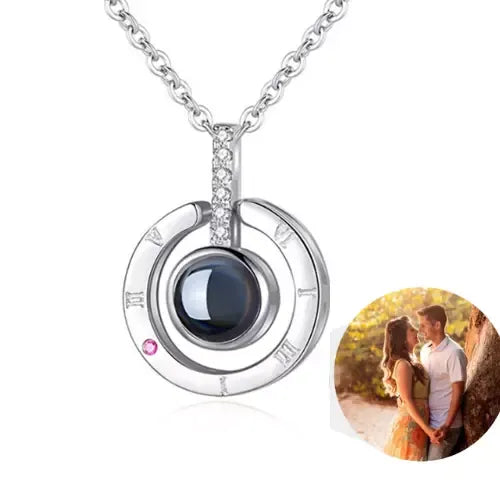 Colar Círculo da Vida - Foto Personalizável