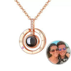 Colar Círculo da Vida - Foto Personalizável