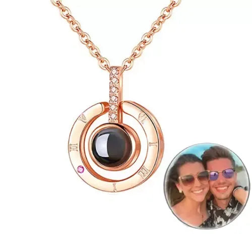 Colar Círculo da Vida - Foto Personalizável