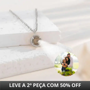 Colar Pingo do Amor - Foto Personalizável