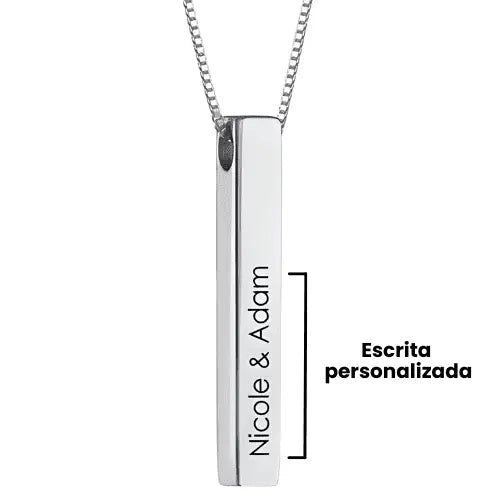 Colar Barra - Escrita Personalizável - My Store