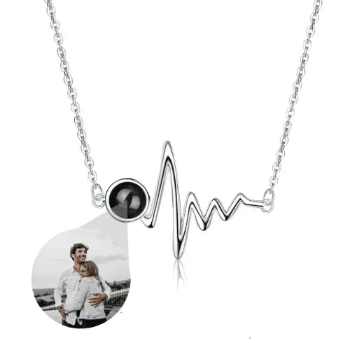 Colar Batimentos Cardíacos - Foto Personalizável - My Store