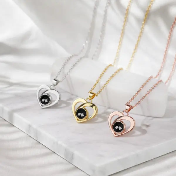 Colar Momentos Eternos - Foto Personalizável + Caixa Encantada