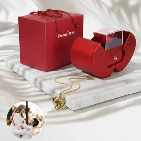 Colar Momentos Eternos - Foto Personalizável + Caixa Encantada