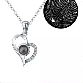 Colar Cristais - "Eu te amo" em 100 idiomas - My Store