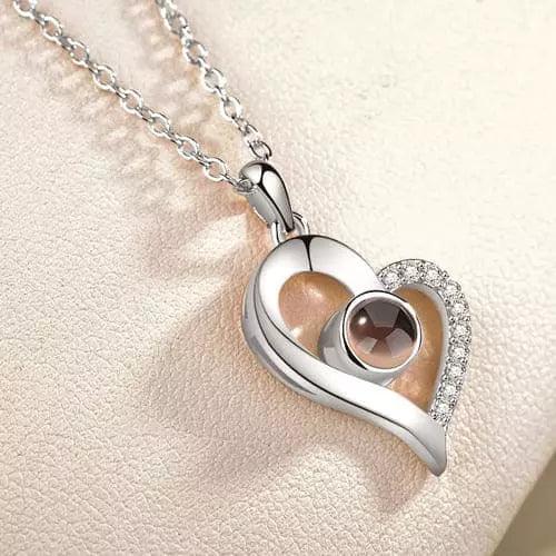 Colar Cristais - "Eu te amo" em 100 idiomas - My Store