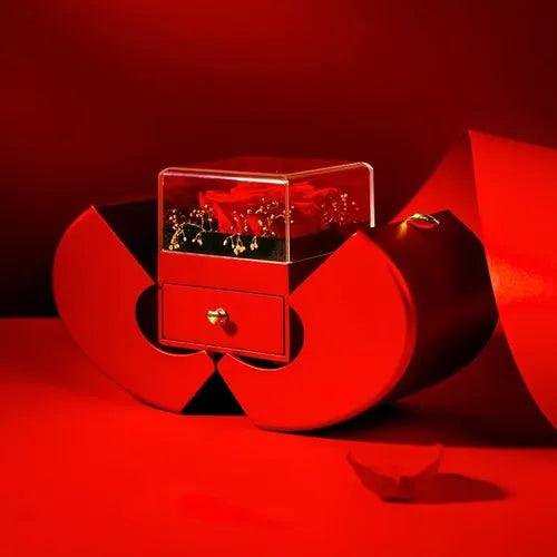 Colar Para Meu Amor + Caixa Explosiva com Rosa - My Store