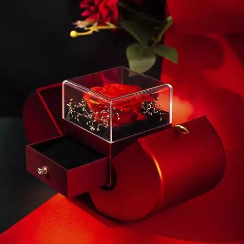 Colar Para Meu Amor + Caixa Explosiva com Rosa - My Store