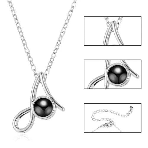 Colar Letra Alfabeto - Personalizado com foto - My Store