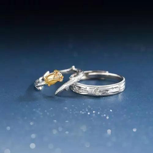 Par de alianças - Pequeno Princípe e a Rosa - My Store