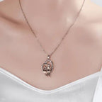 Colar Amor de Mãe e Filha + Caixa com Rosa - My Store