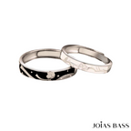 Par de Alianças -  O Princípe e a Rosa