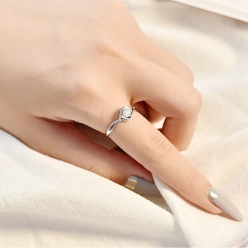 Par de Alianças - Pedra de Zircônia - My Store