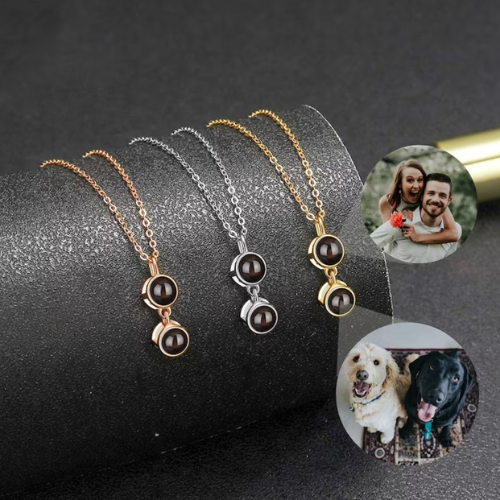 Colar Pingos do Amor - Fotos Personalizáveis - My Store