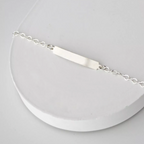 Pulseira Placa - Escrita Personalizável