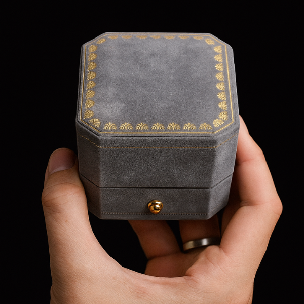 Porta-joias Veludo Premium