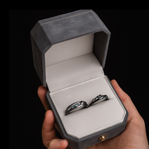 Porta-joias Veludo Premium