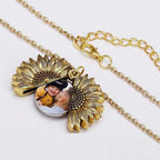 Colar Girassol - Foto Personalizável