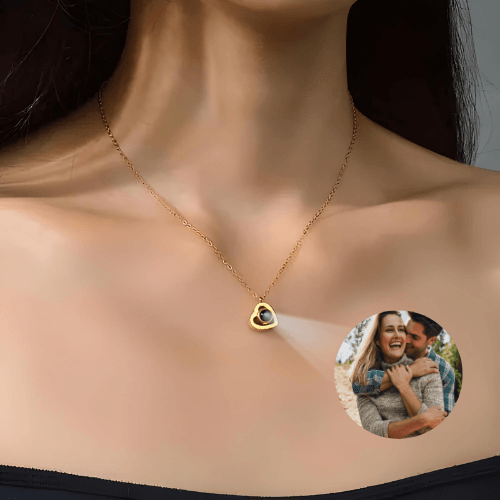 Conjunto Colar Memórias Eternas - Foto Personalizável - My Store