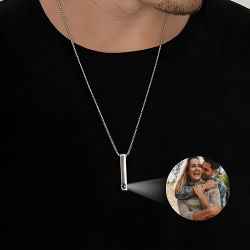 Conjunto Colar Memórias Eternas - Foto Personalizável - My Store