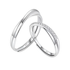 Par de Alianças - Entrelaços - My Store