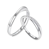 Par de Alianças - Entrelaços