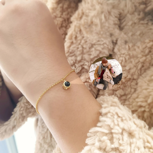 Pulseira Pingo do Amor - Foto Personalizável - My Store