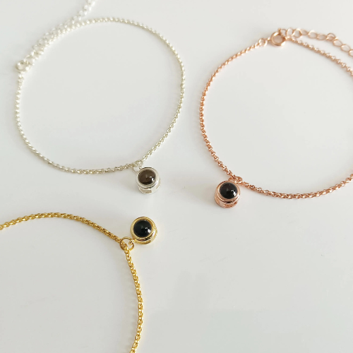 Pulseira Pingo do Amor - Foto Personalizável - My Store