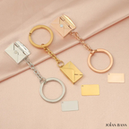 Chaveiro Cartinha - Personalizado com Escrita