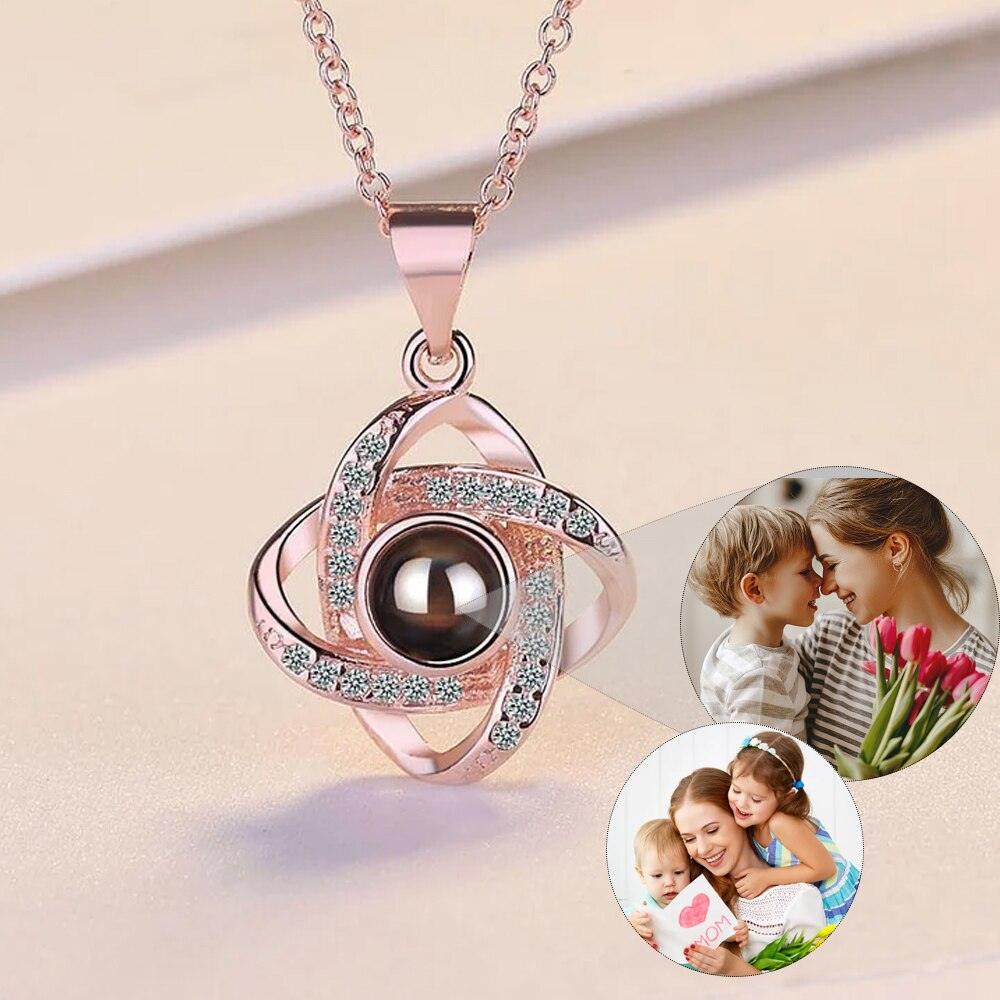 Colar Entrelaçados - Foto Personalizável