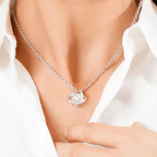 Colar Para Meu Amor + Caixa Explosiva com Rosa - My Store