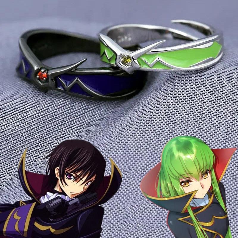 Par de Alianças - Code Geass C.C e Lelouch