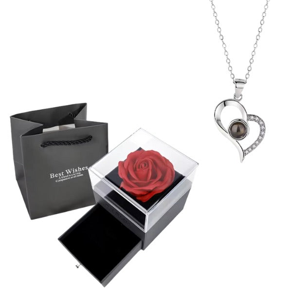 Colar Cristais - Foto Personalizável