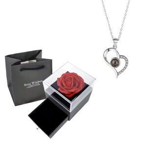 Colar Cristais - Foto Personalizável